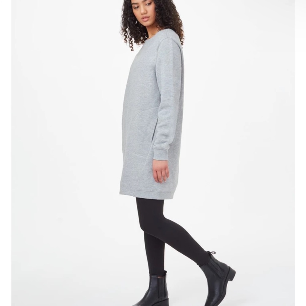 Tentree fleece crew dress